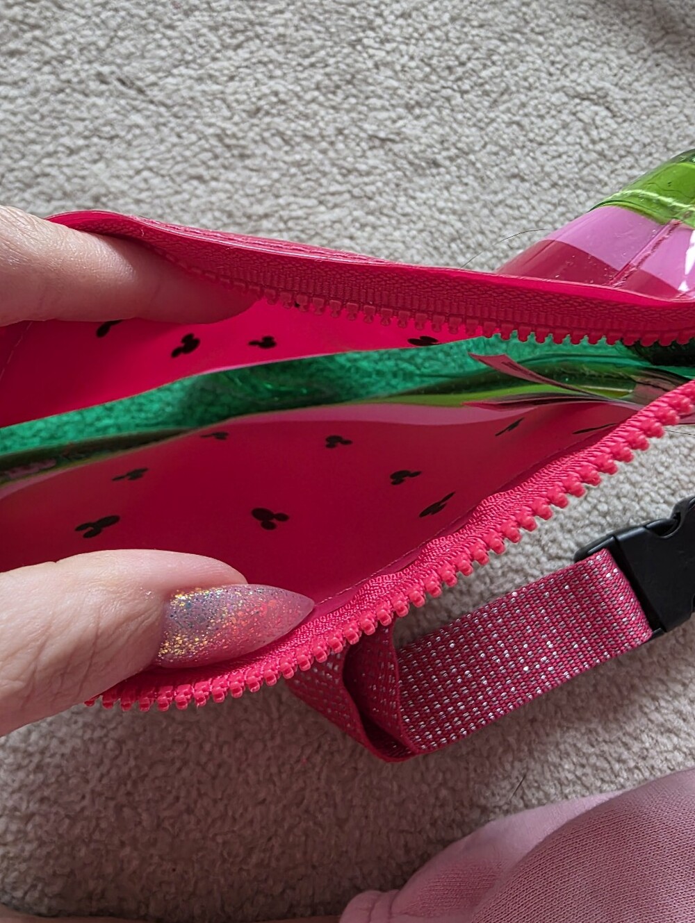 Mickey Watermelon Fanny Pack - Picture 2 of 4